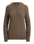 Lauren Ralph Lauren - Pointelle-Knit Cotton-Blend Sweater - Džemprid - XS