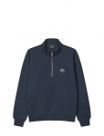 Mads N&oslash;rgaard - Standard Half Zip Logo Sweat - Dressipluusid - L