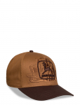 American Needle - Logo Silhouette Embroidered Ball Brown Adjustable - American Needle - Nokam&uuml;tsid - ONE SIZE
