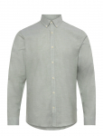 Lindbergh - Yarn Dyed Oxford Superflex Shirt L/S - Oxfordi s&auml;rgid - L