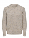 ONLY & SONS - Onsbirky Reg Nap Crew Knit - &Uuml;mara kaelusega - XS