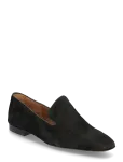 ATP Atelier - Dervio Black Camoscio - Madalad loafer-jalatsid - 41