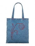 Becks&ouml;ndergaard - Tulipa Denima Tote Bag - Kandekotid - ONE SIZE