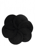 Imse Vimse - Nursing Pads Organic Cotton, Black 3-Pairs - Rinnapumbad ja tarvikud - ONE SIZE