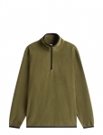 Tommy Jeans - Tjm Reg S Flag Polar Fleece Qz - Poolpika lukuga džemprid - XXL