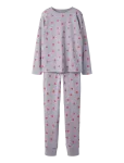 Name It - Nkfnightset Lavender Hearts Noos - Pidžaamakomplektid - 122-128