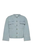 Coster Copenhagen - Jacket In Dot Denim - L&uuml;hikesed teksap&uuml;ksid - 38