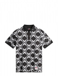 J. Lindeberg - 30Y Tour Tech Argyle Polo - Spordi l&uuml;hikeste varrukatega polos&auml;rgid - M