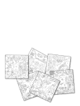 Smoby - Kid Colouring - V&auml;rvimis- ja meisterdamisraamatud - ONE SIZE