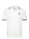 FILA - Orentano Regular Johnny Collar Knitted Polo Shirt - Spordi l&uuml;hikeste varrukatega polos&auml;rgid - M