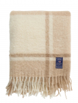 Lexington Home - Beige/White Checked Mohair Mix Throw - Tekid ja pleedid - 130X170