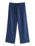 Lindex - Trouser Linen And Tencel Mix - P&uuml;ksid - 146
