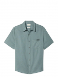 Calvin Klein Jeans - Ss Solid Causal Linen Classic Sh - L&uuml;hikeste varrukatega s&auml;rgid - XXL