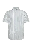 Gant - Reg Cotton Linen Stripe Ss Shirt - L&uuml;hikeste varrukatega s&auml;rgid - XXL