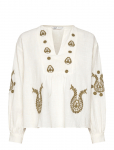 ONLY - Onlmoon L/S Emb Top Wvn Noos - Pikkade varrukatega - L