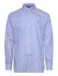 Polo Ralph Lauren - Custom Fit Striped Pinpoint Oxford Shirt - Vabaaja s&auml;rgid - 40-41