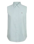Polo Ralph Lauren - Cotton Oxford Sleeveless Shirt - Varrukateta - M