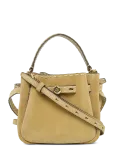 Tory Burch - Romy Suede Pick Stitch Mini Bucket Bag - Paunkotid - ONE SIZE