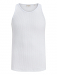 Jack & Jones - Jormaine Pointal Rib Tank Top - Varrukateta - XS