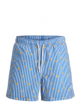 Jack & Jones - Jpstmaui Breeze Mini Stripe Swim Srt Sn - L&uuml;hikesed p&uuml;ksid - XXL