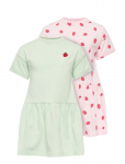 Kids Only - Kmgmaiken Life Ss Dress 2-P Jrs - L&uuml;hikeste varrukatega vabaajakleidid - 104