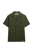 Superdry - Merchant Textured S/S Shirt - L&uuml;hikeste varrukatega s&auml;rgid - S