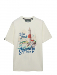 Superdry - Maritime Loose Tee - L&uuml;hikeste varrukatega - L