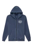 Deus Ex Machina - Shield Garment Dyed Zip Hoodie - Kapuutsiga pusad - L