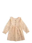 LouieLouie - Lilly Dress - Poplin - Pikkade varrukatega vabaajakleidid - 98