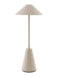 Globen Lighting - Portable Table Lamp Cannes 32 Ip54 Mud - Laualambid - 14X14X32CM