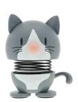 Hoptimist - Hoptimist Blue American Shorthair Xs Blue - Figuurid ja skulptuurid - 4.3X4.2X5.3CM x 4.3
