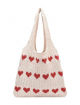 Pipol's Bazaar - Amore Knitted Sac White - Kandekotid - ONE SIZE