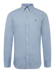 Morris - Douglas Linen Shirt-Classic Fit - Linased s&auml;rgid - M