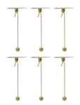 House Doctor - Candle Holder, Hdleaves, Antique Br - K&uuml;&uuml;nlajalad - ONE SIZE