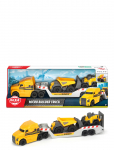 Dickie Toys - Dickie Toys Mack/Volvo Truck With Construction Vehicle - Ehitusautod - ONE SIZE