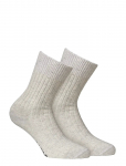 Alpacasocks&Co - Merino Cashmere Ribbed Crew 1-Pack - Tavalised sokid - 45-48