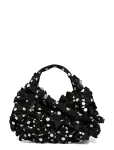 Ganni - Polka Dot Printed Bow Embellished Hobo Bag - Rihmaga kotid - ONE SIZE