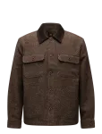 Lee Jeans - Cord Collar Mix Overshirt - Villased jakid - XXL