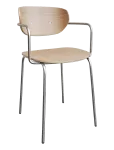 H&uuml;bsch - Arch Dining Chair Natural - Toolid - 48X50X81CM