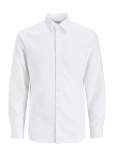 Jack & Jones - Jjejoe Structure Shirt L/S Noos - &Auml;ris&auml;rgid - XL