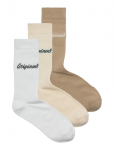 Jack & Jones - Jacnorrebro Tennis Socks 3 Pack - Tavalised sokid - ONE SIZE