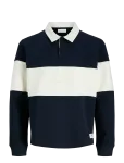 Jack & Jones - Jorfrederiksberg Blocking Sweat Polo Jnr - Dressipluusid - 128