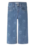 Name It - Nmfrose Wide Aop Jeans 4044-On Noos - Laiad teksad - 116