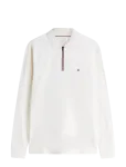 Tommy Hilfiger - L/S Liquid Cotton Zip Reg - Pikkade varrukatega kootud polos&auml;rgid - M