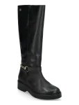 Tommy Hilfiger - Th Stud Leather Knee Riding Boot - P&otilde;lveni saapad - 42