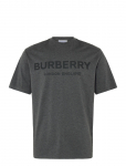 Burberry - Ellison T-Shirt - L&uuml;hikeste varrukatega - XL
