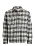 Jack & Jones - Jorfrederiksberg Flannel Overshirt Ls Sn - Ruudulised s&auml;rgid - L