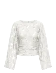 ONLY - Onlnadia L/S Ruching Top Jrs - Pikkade varrukatega - M