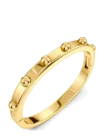 Edblad - Stud Bangle Gold - K&auml;ev&otilde;rud - S