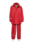 CeLaVi - Basic Rainwear Set -Solid Pu - Vihmariiete komplektid - 146-152